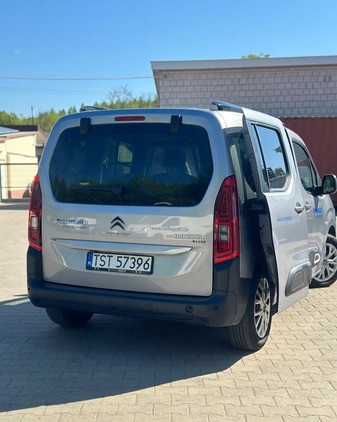 Citroen Berlingo cena 67500 przebieg: 169001, rok produkcji 2019 z Starachowice małe 92